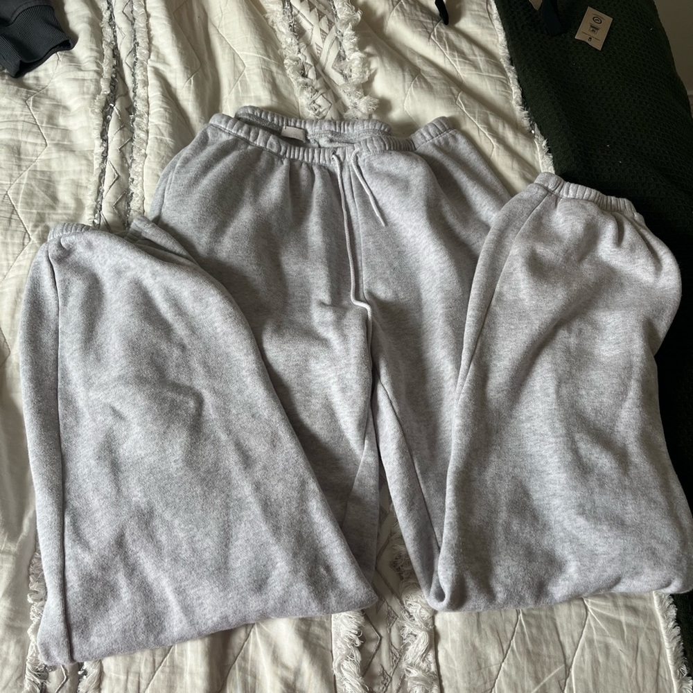 Brandy Melville Gray Track Pants